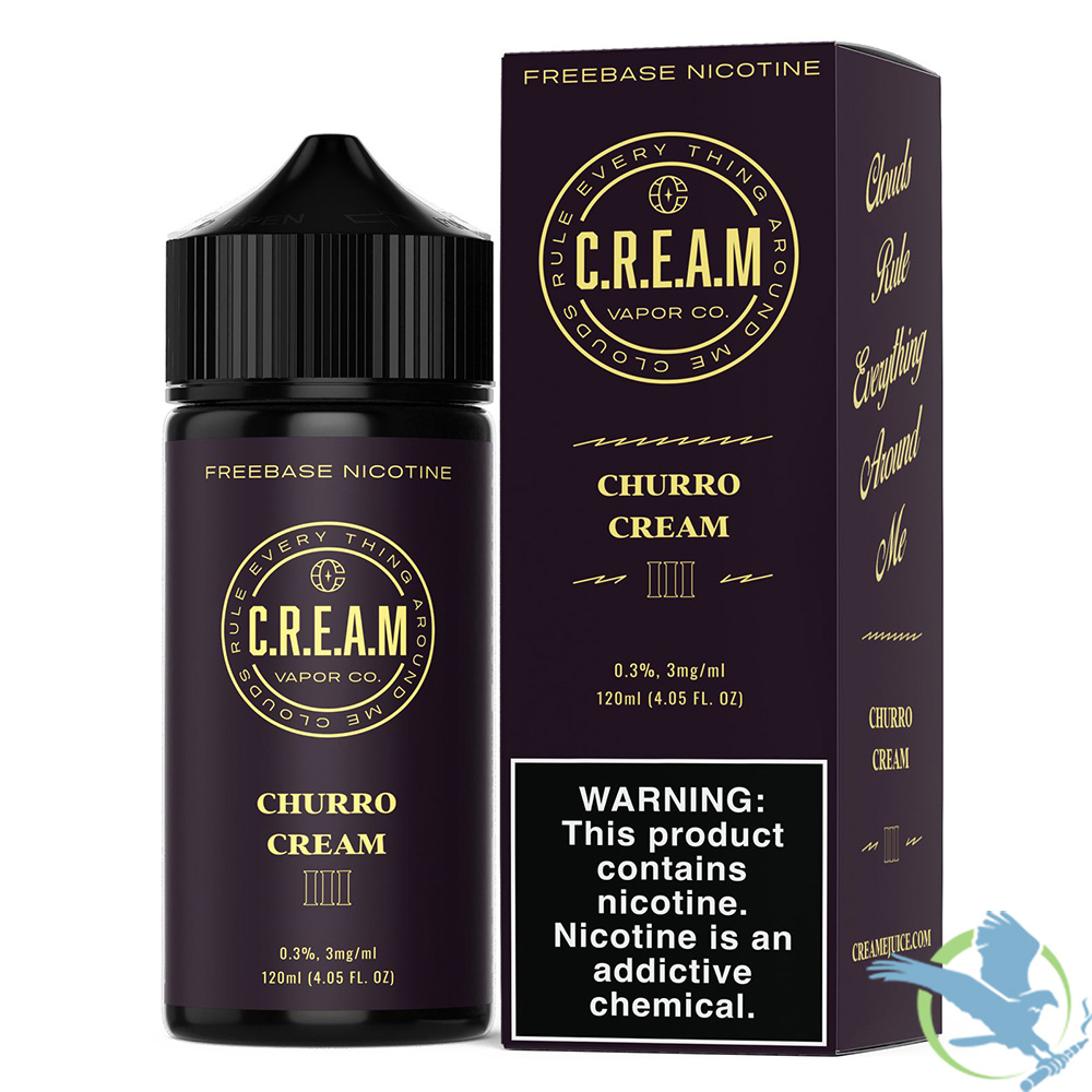 C.R.E.A.M Vapor Co. Nicotine E-Liquid 120ML - Image 2