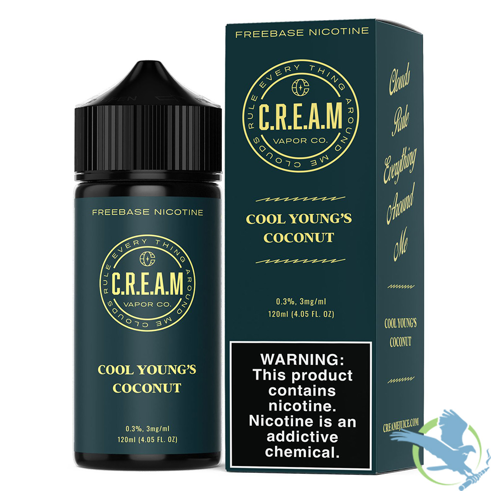 C.R.E.A.M Vapor Co. Nicotine E-Liquid 120ML