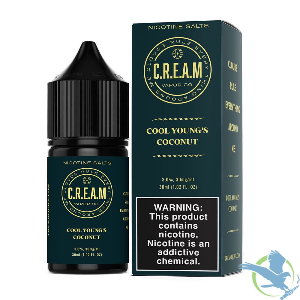 C.R.E.A.M Vapor Co. Nicotine Salt E-Liquid 30ML