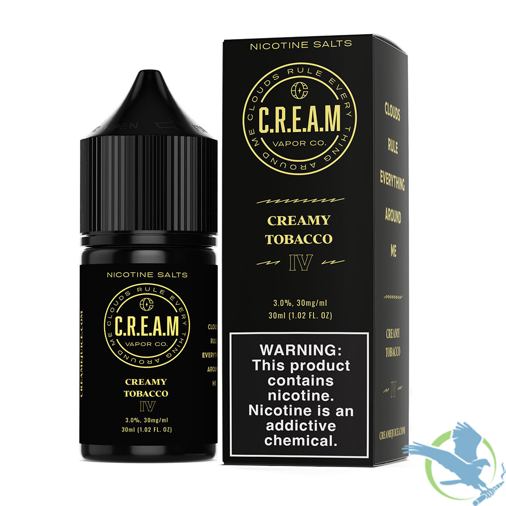 C.R.E.A.M Vapor Co. Nicotine Salt E-Liquid 30ML - Image 3