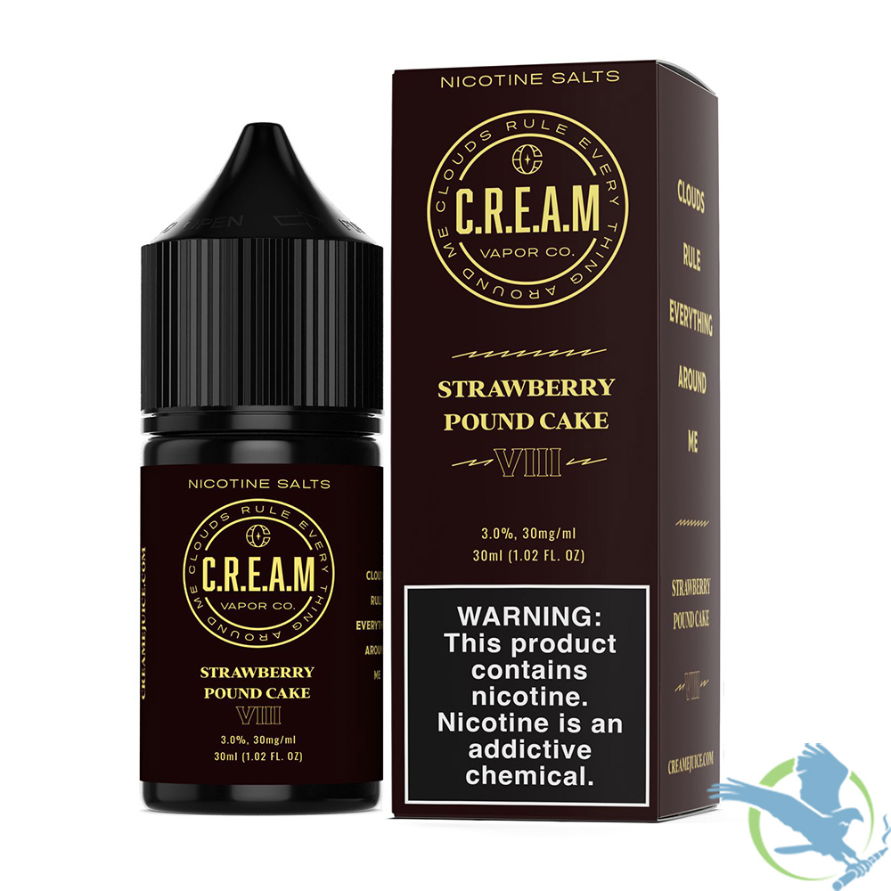 C.R.E.A.M Vapor Co. Nicotine Salt E-Liquid 30ML - Image 6