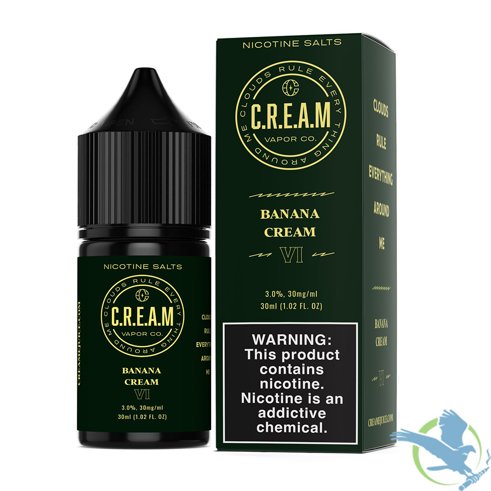 C.R.E.A.M Vapor Co. Nicotine Salt E-Liquid 30ML - Image 5