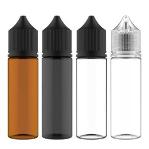 Chubby Gorilla V3 Signature Stubby 30ML PET Unicorn Bottles With Child Resistant Caps and Tamper Evident Seal - Case Of 1000