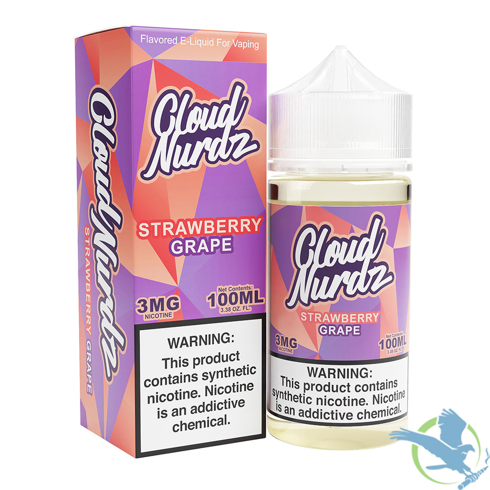 Cloud Nurdz Synthetic Nicotine E-Liquid 100ML - Image 6