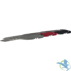 Hookah Tong With Metal Inlay [T2002]
