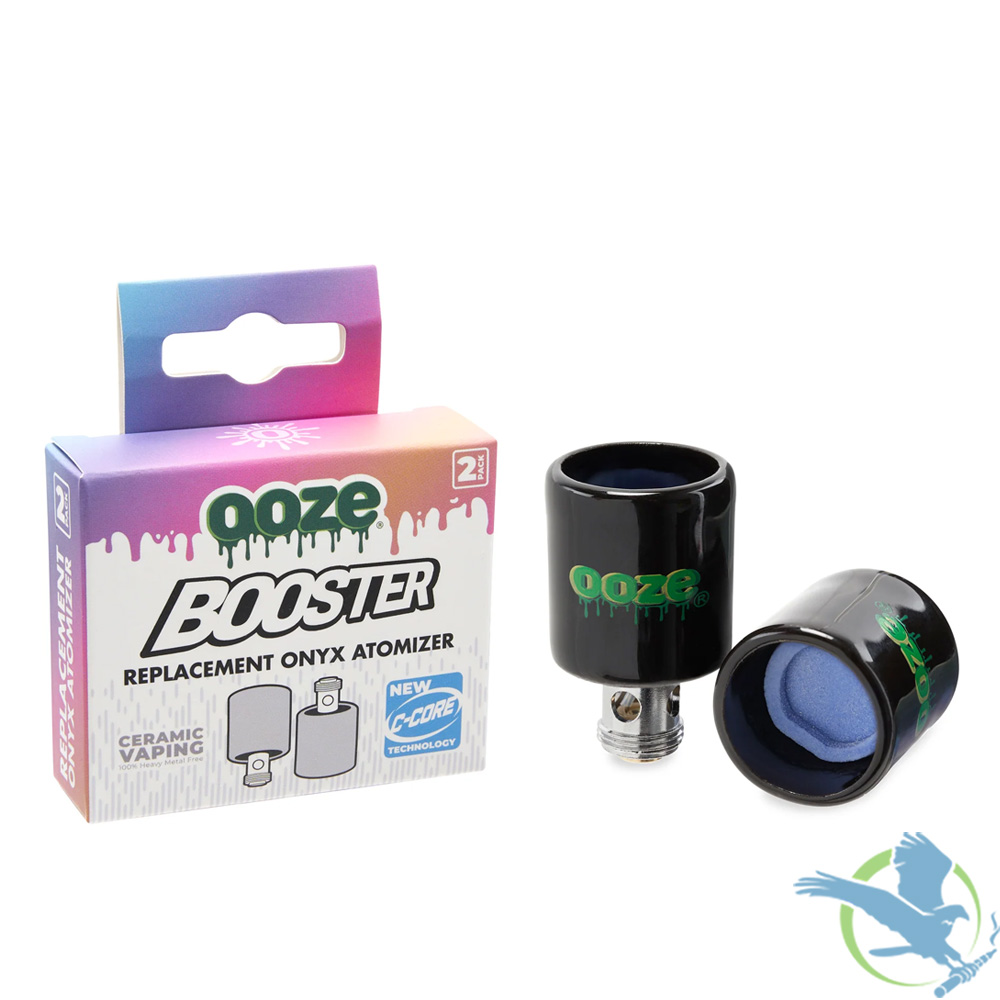 Ooze Booster Onyx Replacement Atomizer - Pack of 2
