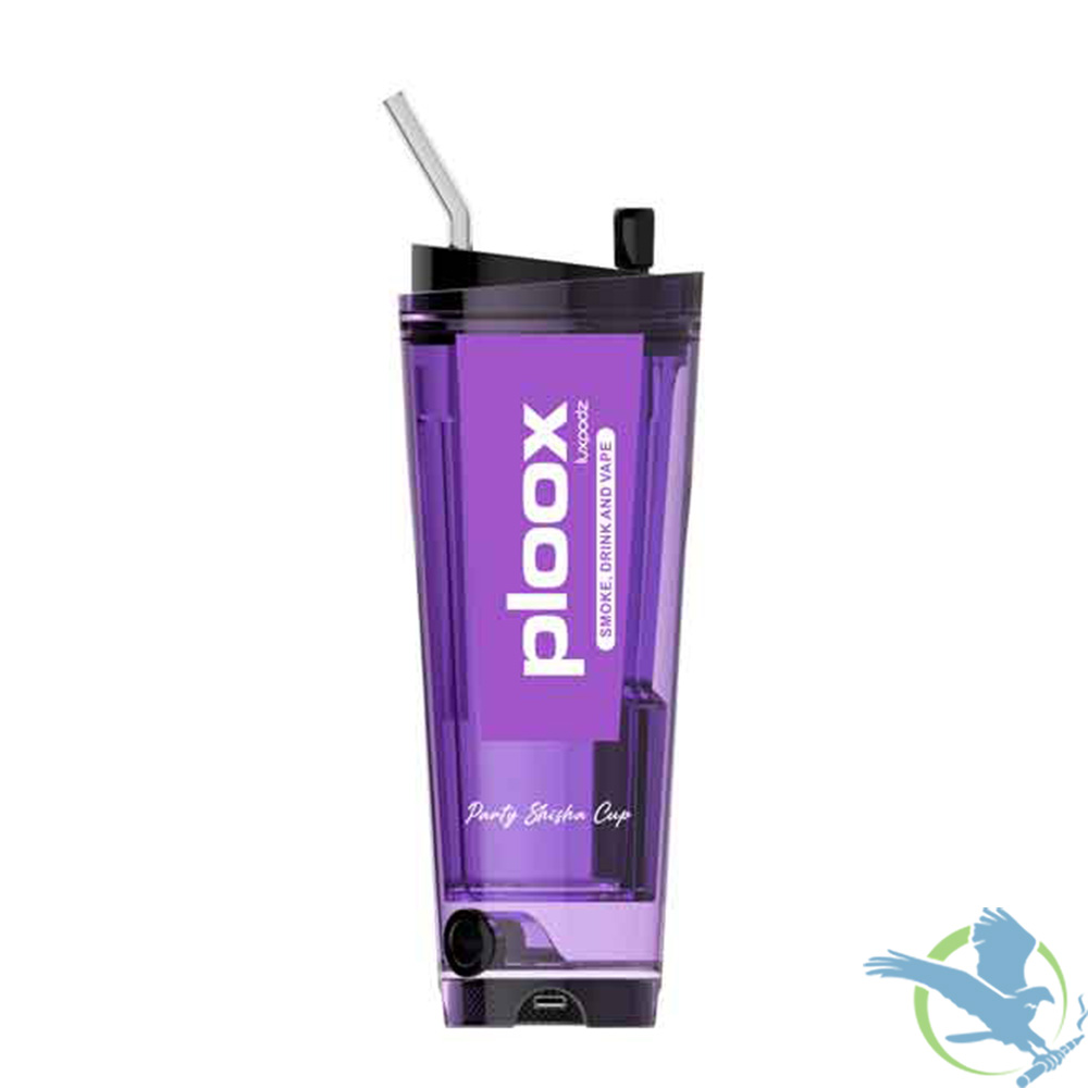 Ploox X By Luxpodz Party Shisha Hookah Portable Cup With LED Lights - Image 5