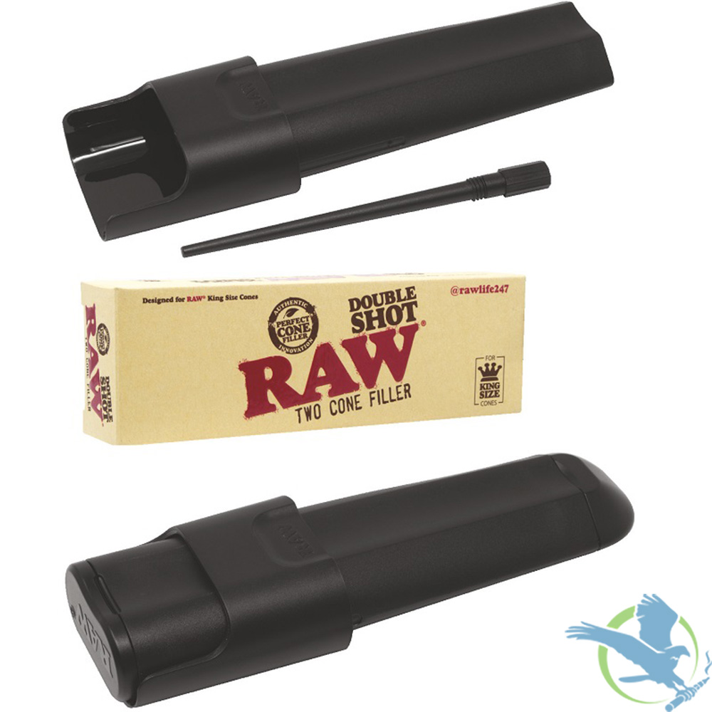 RAW Double Shot Two Cone Filler - King Size - Image 2