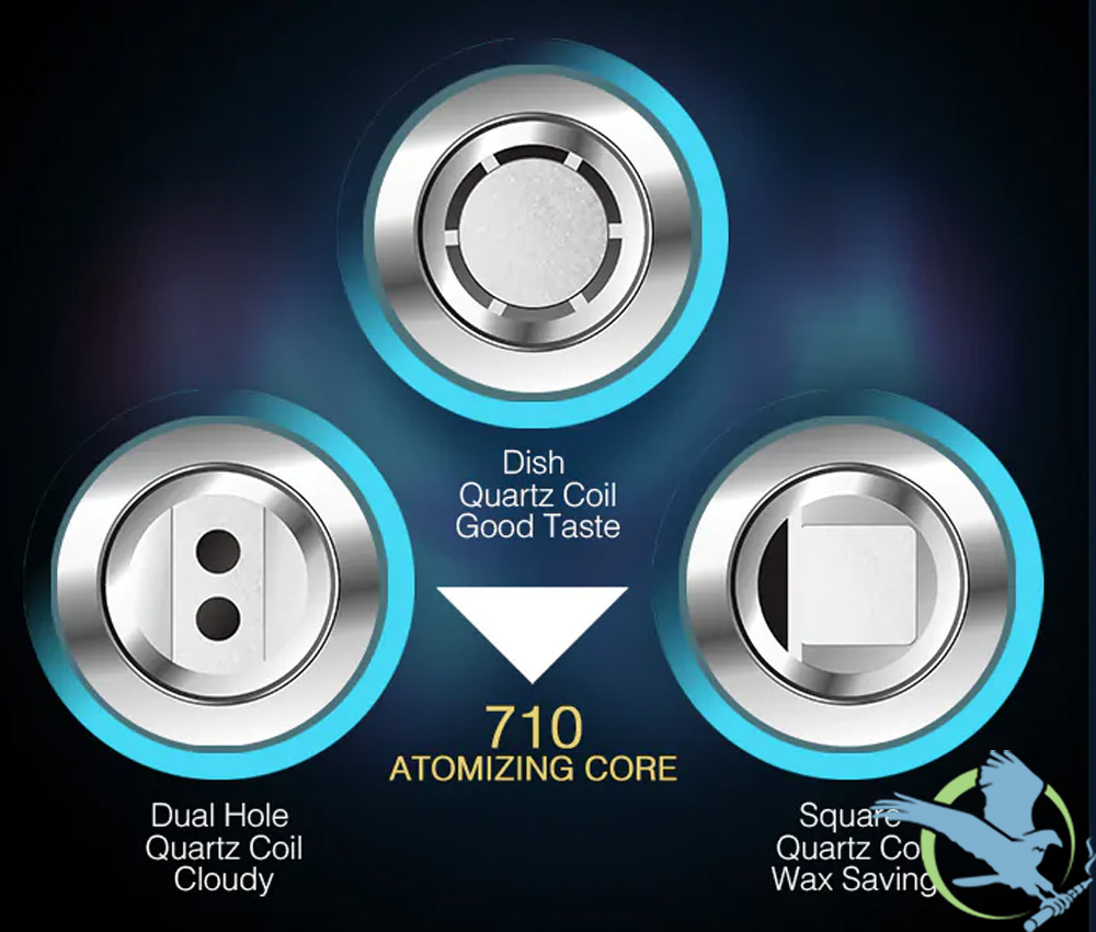 Luzid Quartz Coil Replacement Atomizer - Pack of 3 - Image 6