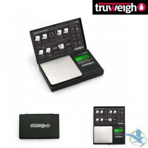 Truweigh MINI CRIMSON Collapsible Bowl Scale 100g x 0.01g