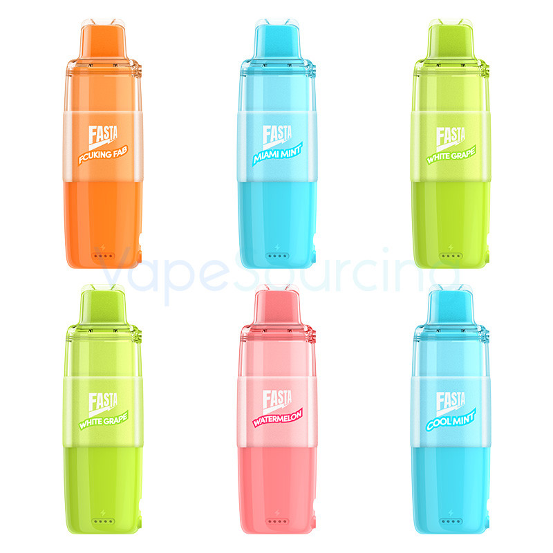 Fasta 40K Disposable Pod 20ml 5% (40000 Puffs) - Image 3