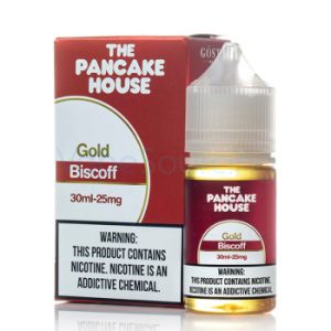 GOST Vapor The Pancake House Gold Biscoff SALTS E-juice 30ml