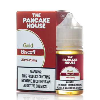 GOST Vapor The Pancake House Gold Biscoff SALTS E-juice 30ml