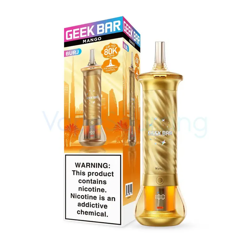 Geek Bar Burj 80K Disposable Vape 0.5% - mango-geek-bar-burj-80k