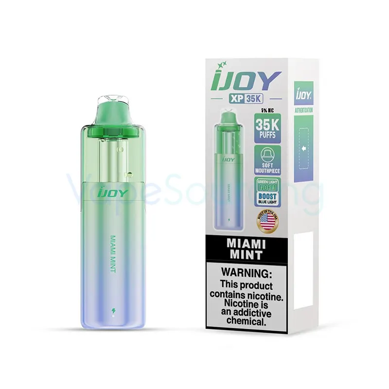 iJOY XP35000 Disposable Vape 18ml 5% (35K Puffs) - miami-mint-ijoy-xp35000