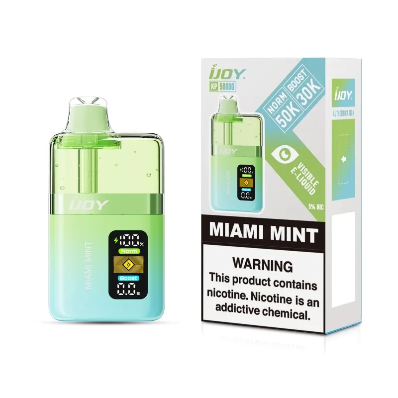 iJOY XP50000 Disposable Vape 20ml 5% (50K Puffs) - miami-mint-ijoy-xp50000