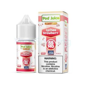 Pod Juice Lychee Strawberry E-juice 30ml