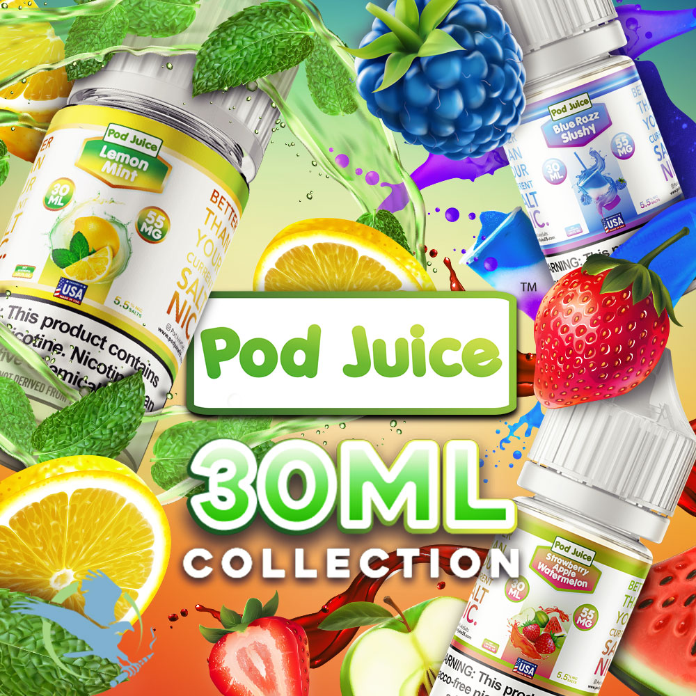 POD Juice Synthetic Nicotine Salt E-Liquid 30ML