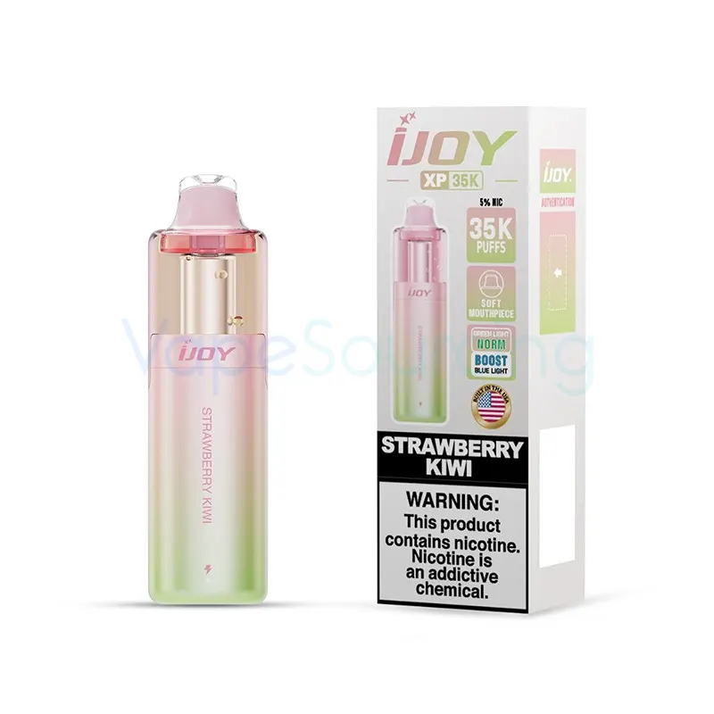 iJOY XP35000 Disposable Vape 18ml 5% (35K Puffs) - strawberry-kiwi-ijoy-xp35000