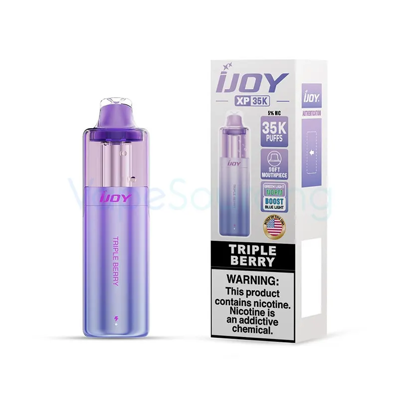 iJOY XP35000 Disposable Vape 18ml 5% (35K Puffs) - triple-berry-ijoy-xp35000
