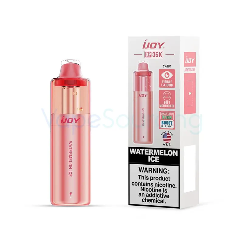 iJOY XP35000 Disposable Vape 18ml 5% (35K Puffs) - watermelon-ice-ijoy-xp35000