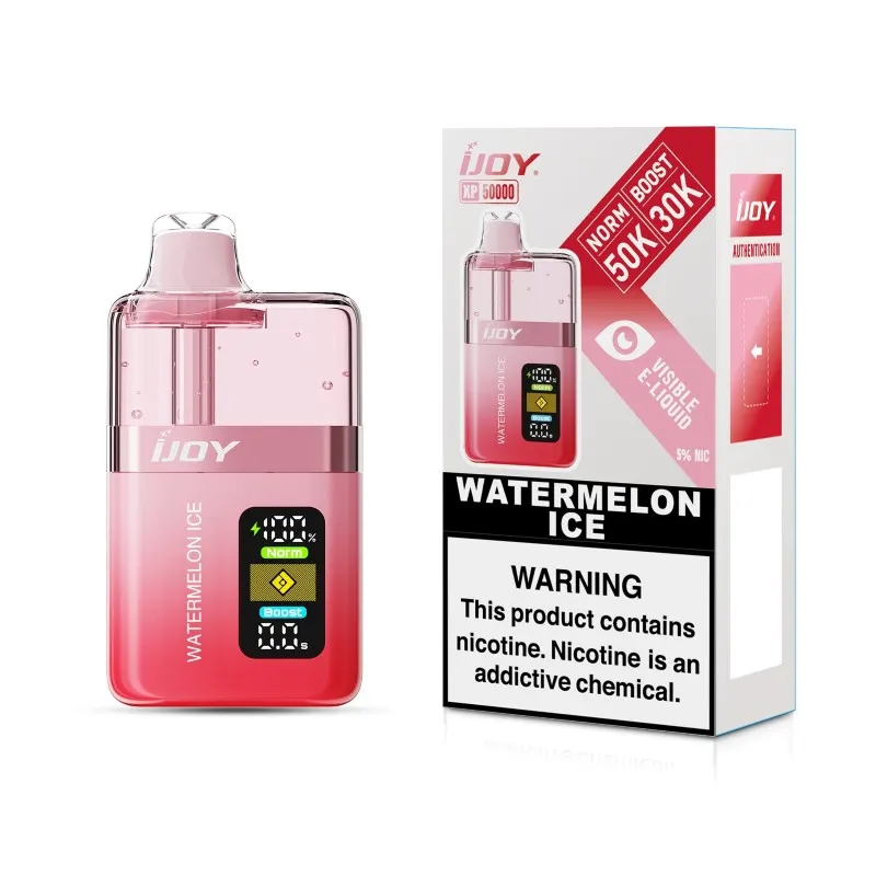 iJOY XP50000 Disposable Vape 20ml 5% (50K Puffs) - watermelon-ice-ijoy-xp50000