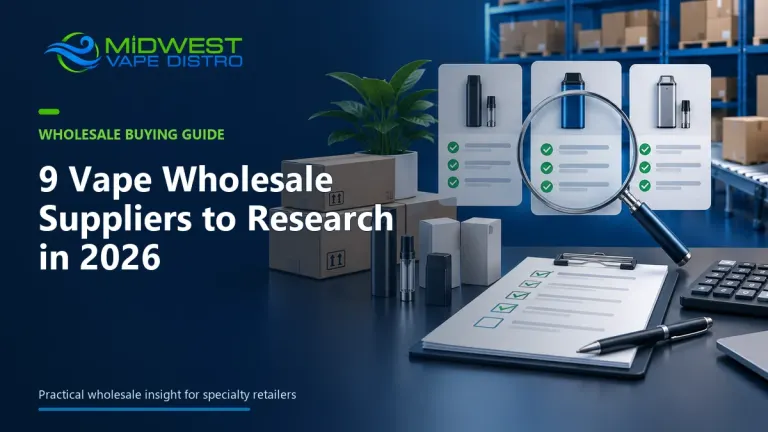 9 Leading Vape Wholesale Suppliers in the USA to Research in 2026