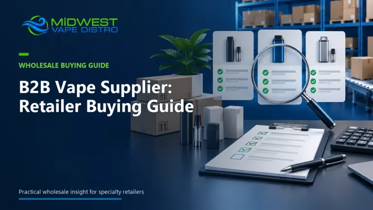A Retailer’s Guide to B2B Vape Supplier