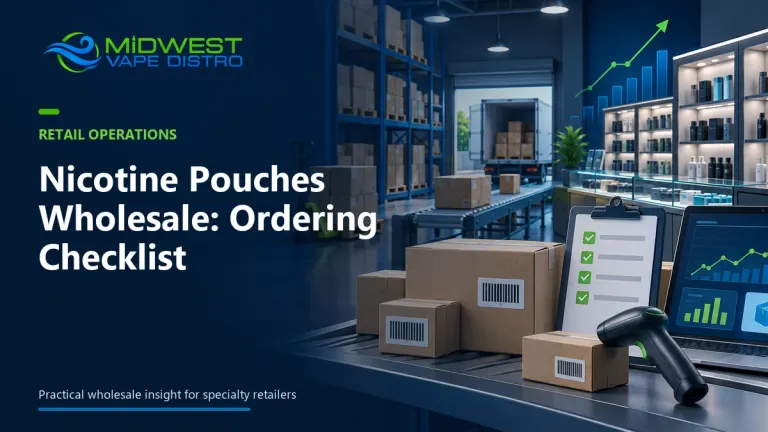 Nicotine Pouches Wholesale: An Ordering Checklist for Vape Retailers