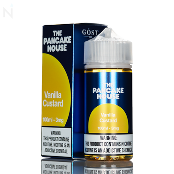 Pancake House E-Liquid – Vanilla Custard – 100ml…