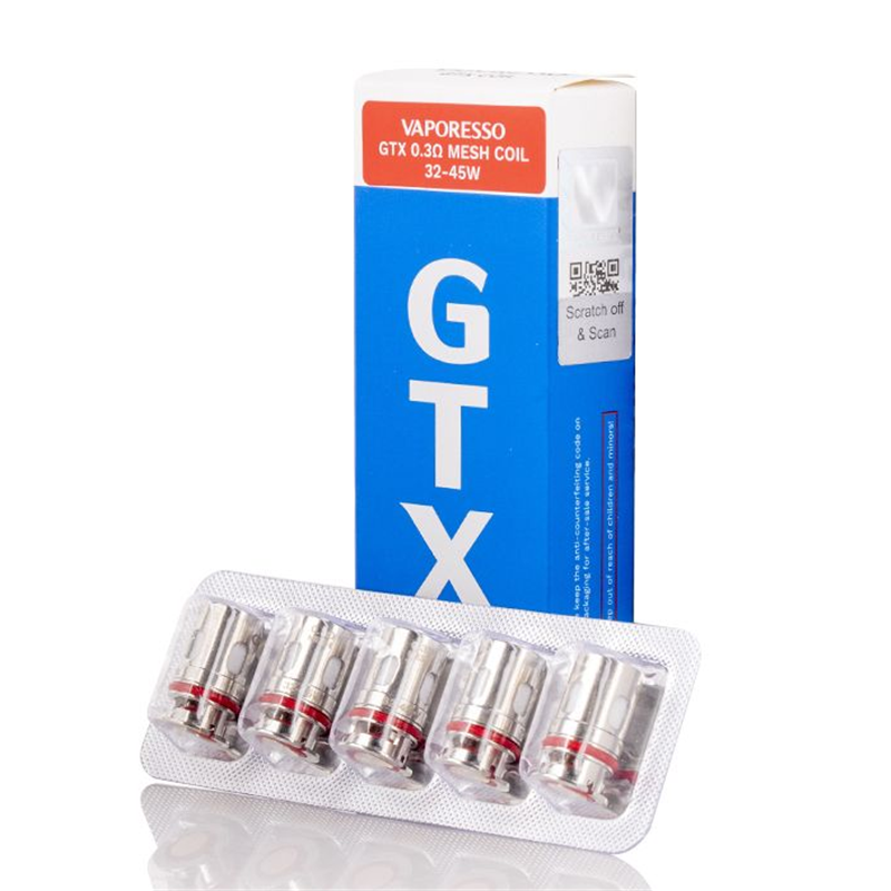 Vaporesso GTX Replacement Coils For Target PM80, Target PM80 SE, Target PM30, GTX One (5pcs/pack) - Image 3