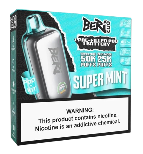 Beri Cliq 50K Pre-filled Replacement Pod/ Battery | 5ct - Image 5