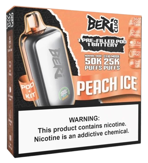 Beri Cliq 50K Pre-filled Replacement Pod/ Battery | 5ct - Image 6