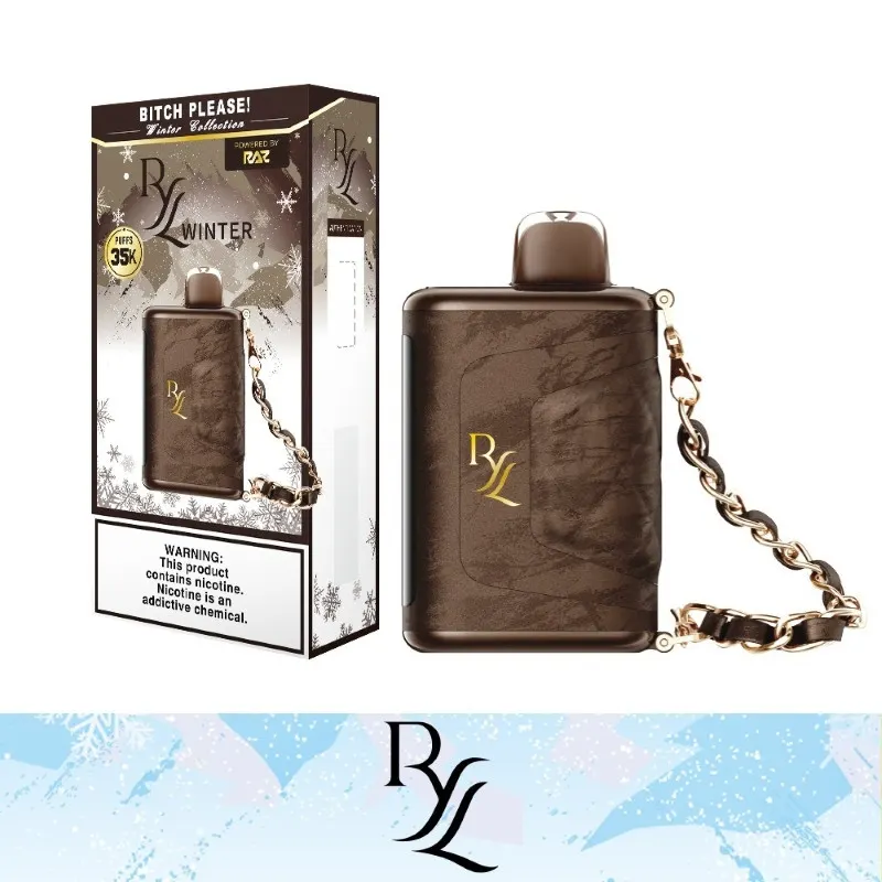 RAZ RYL Winter Collection 35K Disposable Vape 16.5ml 5% (35000 Puffs) - bitch-please-ryl-winter-edition