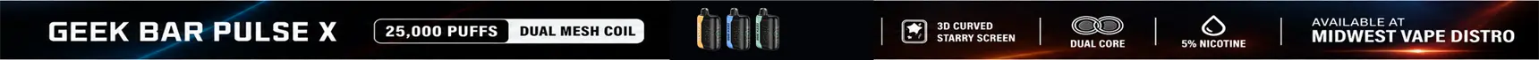 Geek Bar Pulse X 25000 Disposable Vape