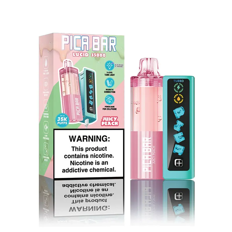 Pica Bar Lucid 35K Disposable Vape Kit 19ml 5% (35000 Puffs) - product image 8