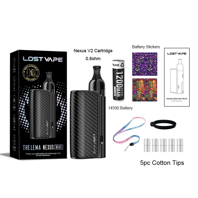 Lost Vape Thelema Nexus Mini Pod System Kit 1200mAh 25W - Image 3