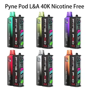 Pyne Pod L&A 40K Nicotine Free Disposable Vape 0% (40000 Puffs)