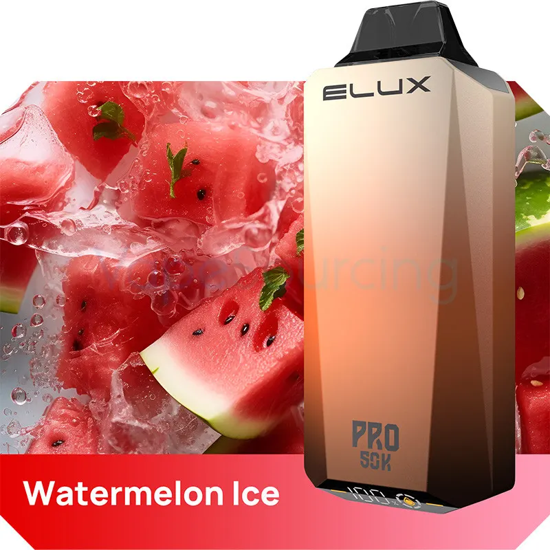 Elux Cyberover Pro 50K Disposable Vape 25ml 5% (50000 Puffs) - watermelon-ice-elux-cyberover-pro-50k